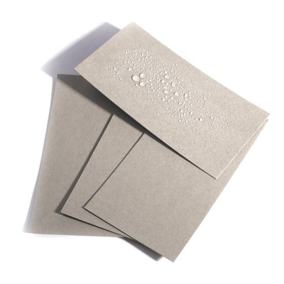 Moisture Proof 320gsm Grey Board Sheets with One Side PE Coated Paper