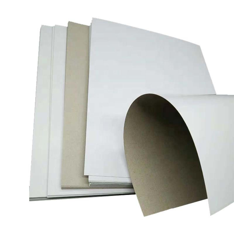 Double sided carton paper 300 gsm duplex board for box material