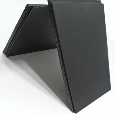 1mm / 1.5mm / 2mm / 3mm recycled thick black paper board