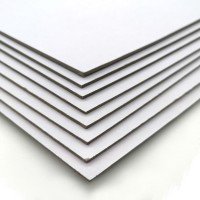 2mm paperboard sheet coated duplex board with grey back