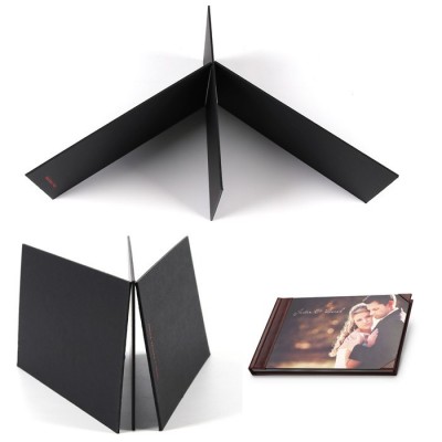 Mixed pulp paper sheets full black board 300gsm black paper for making photo album