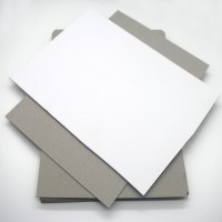 Laminated grey back duplex paper board 700 gsm thick cardboard