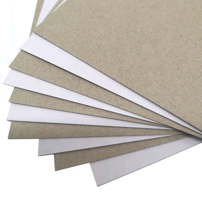 Grey back duplex paper carton board